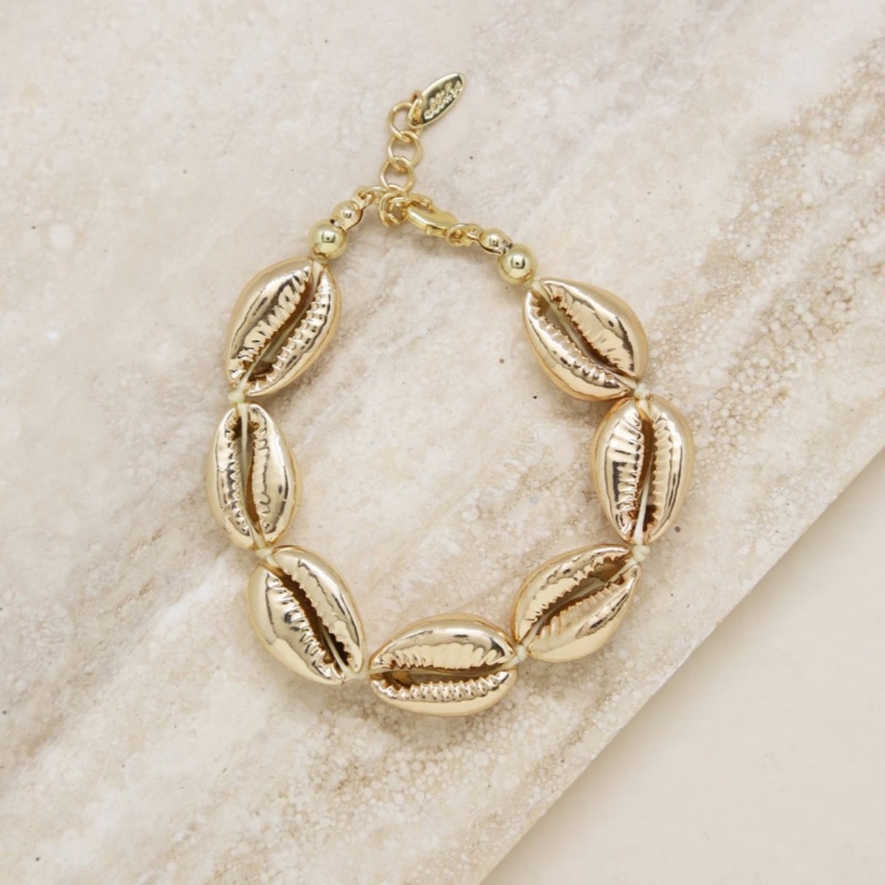 🐚 18kt Gold Plated Shell Bracelet 🐚